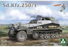 Збірна модель 1/35 Бронетранспортер Sd.Kfz.250/1 Takom 2184