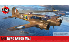 Сборная модель 1/48 английский самолет Avro Anson Mk.I Аирфикс A09191