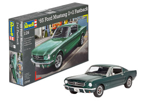 Збірна модель 1/72 Автомобіль Ford Mustang 2+2 Fastback 1965 Revell 07065