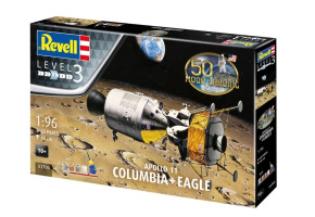 Збірна модель Apollo 11 "Columbia" & "Eagle" 50th Anniversary Moon Landing