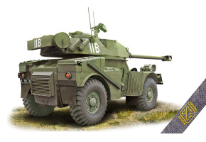 Scale model 1/72 Light armored vehicle Eland-90 (4x4) ACE 72457