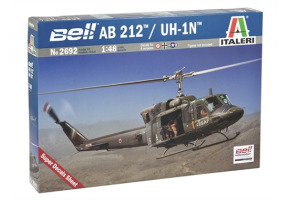 Збірна модель 1/48 вертоліт BELL AB 212 / UH 1N Italeri 2692