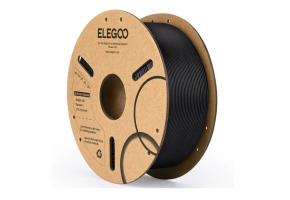 Пластик ELEGOO PLA-CF Filament Ø1.75мм "Carbon Fiber Black" (карбоново-чорний) 1кг