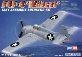 Збірна модель американського винищувача F4F-4 "Wildcat"