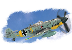 Збірна модель 1/72 Літак Messerschmitt Bf109 G-2 HobbyBoss 80223