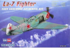 Збірна модель радянського винищувача La-7 Fighter