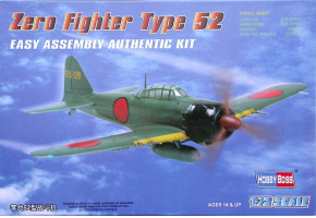 Збірна модель японського винищувача Zero Fighter Type 52