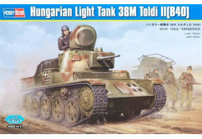 Збірна модель угорського легкого танка Hungarian Light Tank 38M Toldi II (B40)