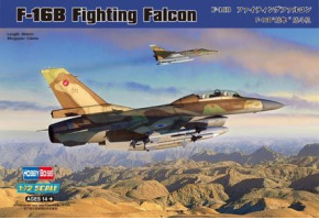 Збірна модель американського винищувача F-16B Fighting Falcon
