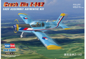 Збірна модель учбово-тренувального літака Czech Zlin Z-142