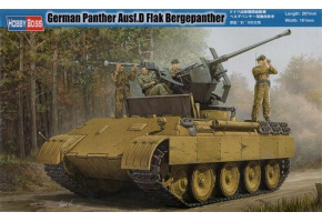 >
  Збірна модель
  німецького танка Panther
  Ausf.D Flak Bergepanther