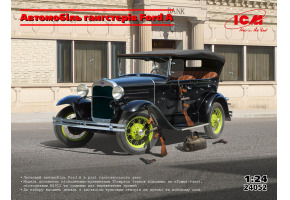 Збірна модель 1/24 Автомобіль гангстерів Ford A ICM 24052