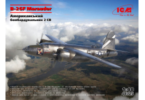 Збірна модель 1/48 Американський бомбардувальник B-26F Marauder ICM 48325