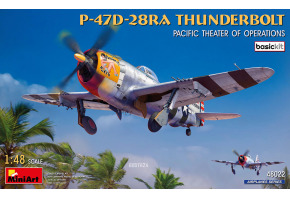 Scale model 1/48 Airplane Republic P-47D-28 RA Thunderbolt MiniArt 48022