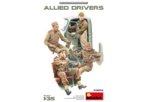 Scale model 1/35 Figures Allied Drivers of WWII MiniArt 53052