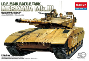 Збірна модель 1/35 танк Merkava MK III Academy 13267