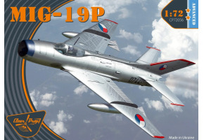 Збірна модель 1/72 Літак МіГ-19П Clear Prop 72056
