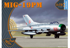 Збірна модель 1/72 Літак МіГ-19ПМ Clear Prop 72057