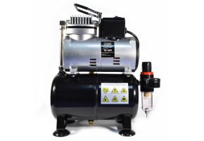 Компресор одноциліндровий з ресивером та примусовим охолодженням