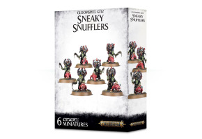 Ігровий набір Warhammer AGE OF SIGMAR - GLOOMSPITE GITZ SNEAKY SNUFFLERS