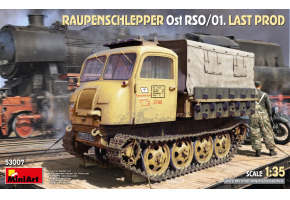 Збірна модель 1/35 Гусеничний трактор Ost RSO/01. (LAST PROD) MiniArt 53007