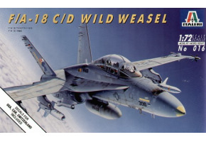 Assembly model 1/72 Airplane F/A-18 C/D Wild Weasel Italeri 0016