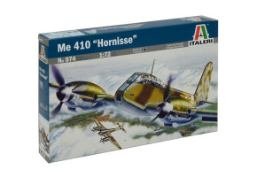 Сборная модель 1/72 Самолет Messerschmitt Me-410 Hornisse Италери 0074