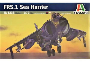 Assembly model 1/72 Sea Harrier FRS.1 Italeri 1236