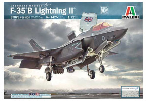 Збірна модель 1/72 Літак F-35 B Lightning II Italeri 1425