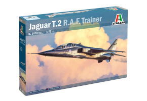 Assembly model 1/72 Aircraft Jaguar T.2 R.A.F. Trainer Italeri 1470