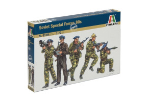 Assembly model 1/72 Soviet special forces of the 80s Italeri 6169