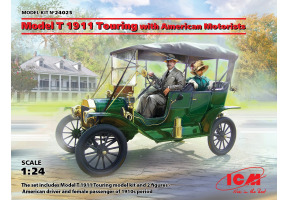 Модель T 1911 Touring с американскими автомобилистами