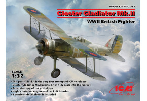 Gloster Gladiator Mk.II, WWII British Fighter