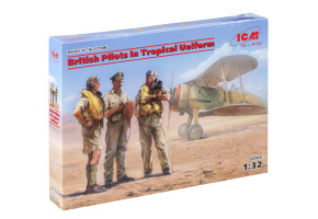 >
  British Pilots in Tropical Uniform
  (1939-1943) (3 figures)