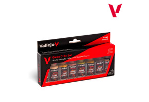 Набір акрилових фарб Game Color Відтінки шкіри (Game Color Skin Tones) 8 шт Vallejo VAL 72187