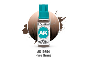 Акрилова змивка «Чорна Ніч» AK-Interactive 19304