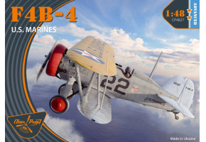 Збірна модель 1/48 Літак F4B-4 Морська піхота США Clear Prop CP4827