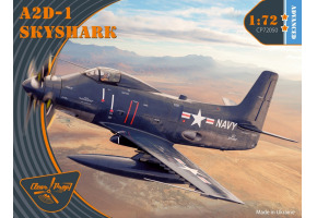 Збірна модель 1/72 Літак A2D-1 Skyshark Clear Prop CP72050