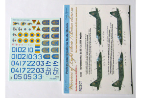 Foxbot 1:48 Декаль Ukrainian Rooks: Sukhoi Su-25 ВВС Украины 48-063