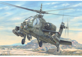 Збірна модель 1/35 Вертоліт AH-64A Апач (рання версія) Trumpeter 05114