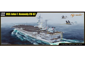 John F. Kennedy CV-67 1/350 model ship ILOVEKIT 65306