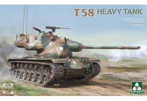 Збірна модель 1/35 Важкий американський танк Т58 Takom 2204