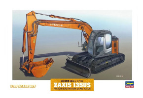 Збірна модель 1/35 Екскаватор Hitachi Zaxis 135US Hasegawa 66001