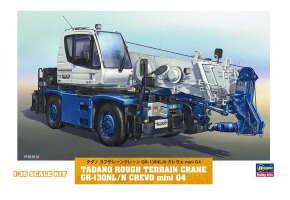 Збірна модель 1/35 Кран-всюдихід Tadano Rough Terrain Crane GR-130NL/N Crevo Mini G4 Hasegawa 66008