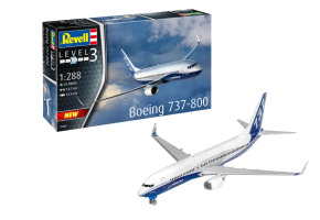 Сборная модель 1/288 самолет Boeing 737-800 Revell 03809