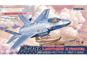 Збірна модель 1/48 Літак Lockheed Martin F-35A Lightning II Meng LS-007