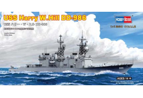 Збірна модель корабля USS Harry  W. Hill (DD-986)