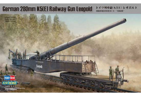 Збірна модель німецької 280mm K5(E) Railway Gun Leopold