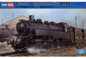 Сборная модель немецкого Dampflokomotive BR86