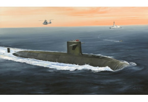 French Navy Le Triomphant SSBN